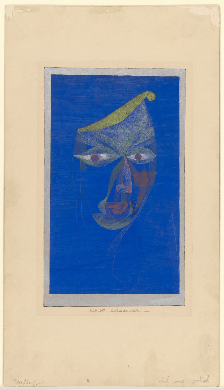 Portrett av en orientaler av Paul Klee