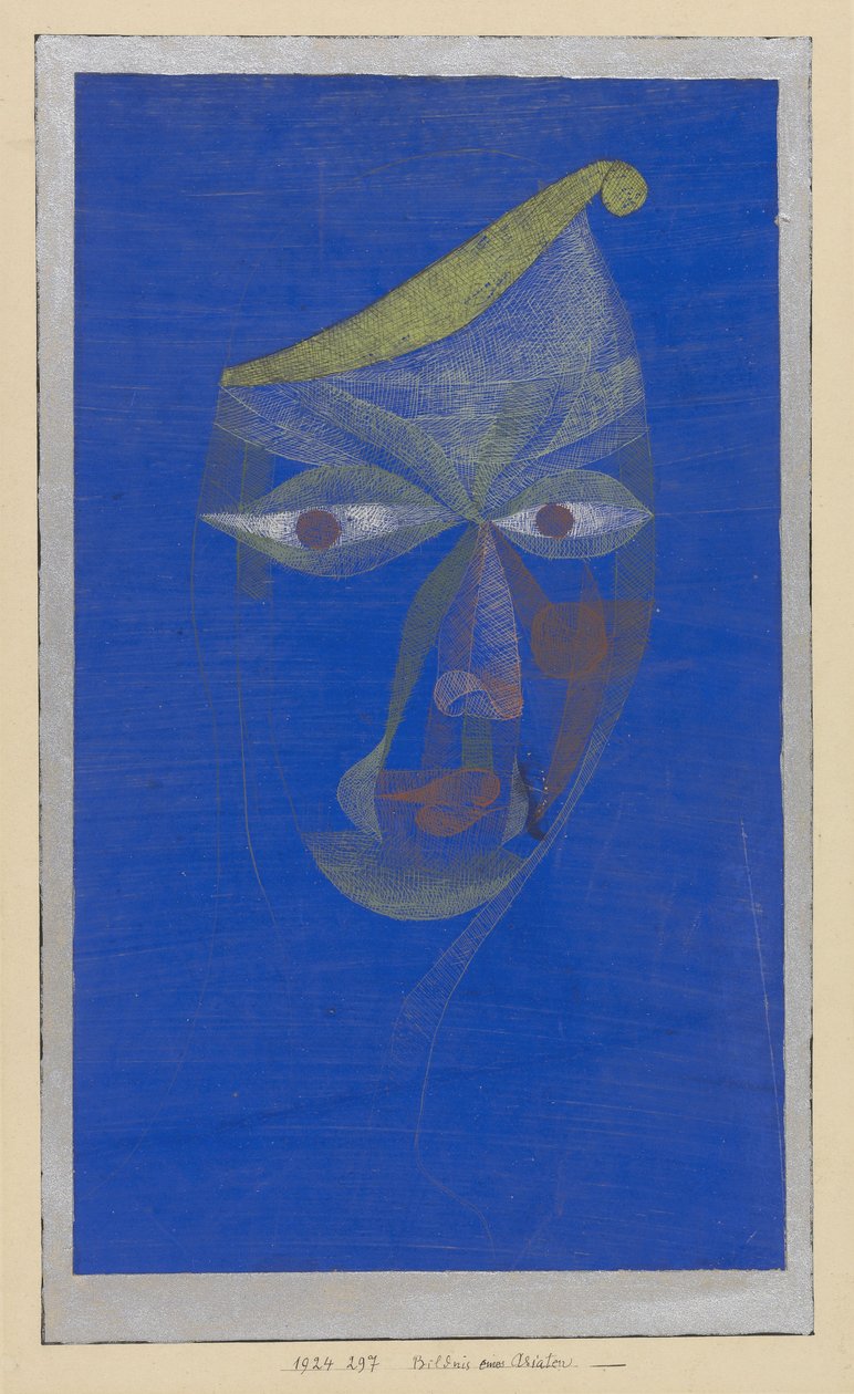 Portrett av en orientaler av Paul Klee
