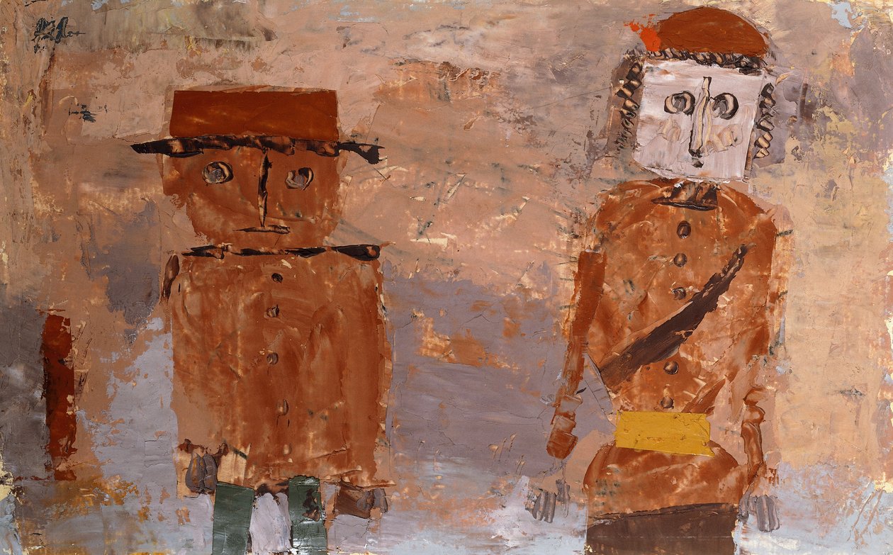 Brud og brudgom i livets høst; Brudepar på livets høst av Paul Klee
