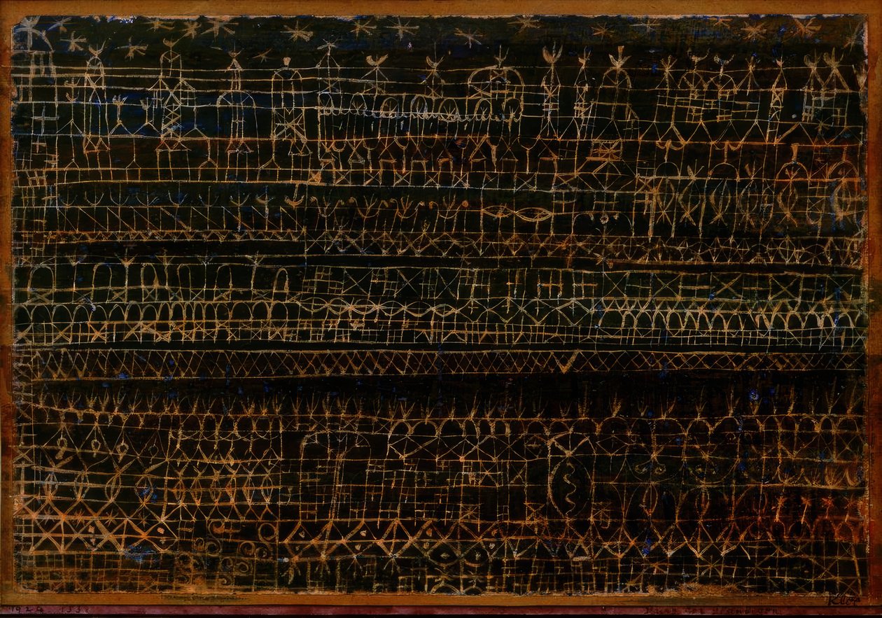 De troendes slott av Paul Klee