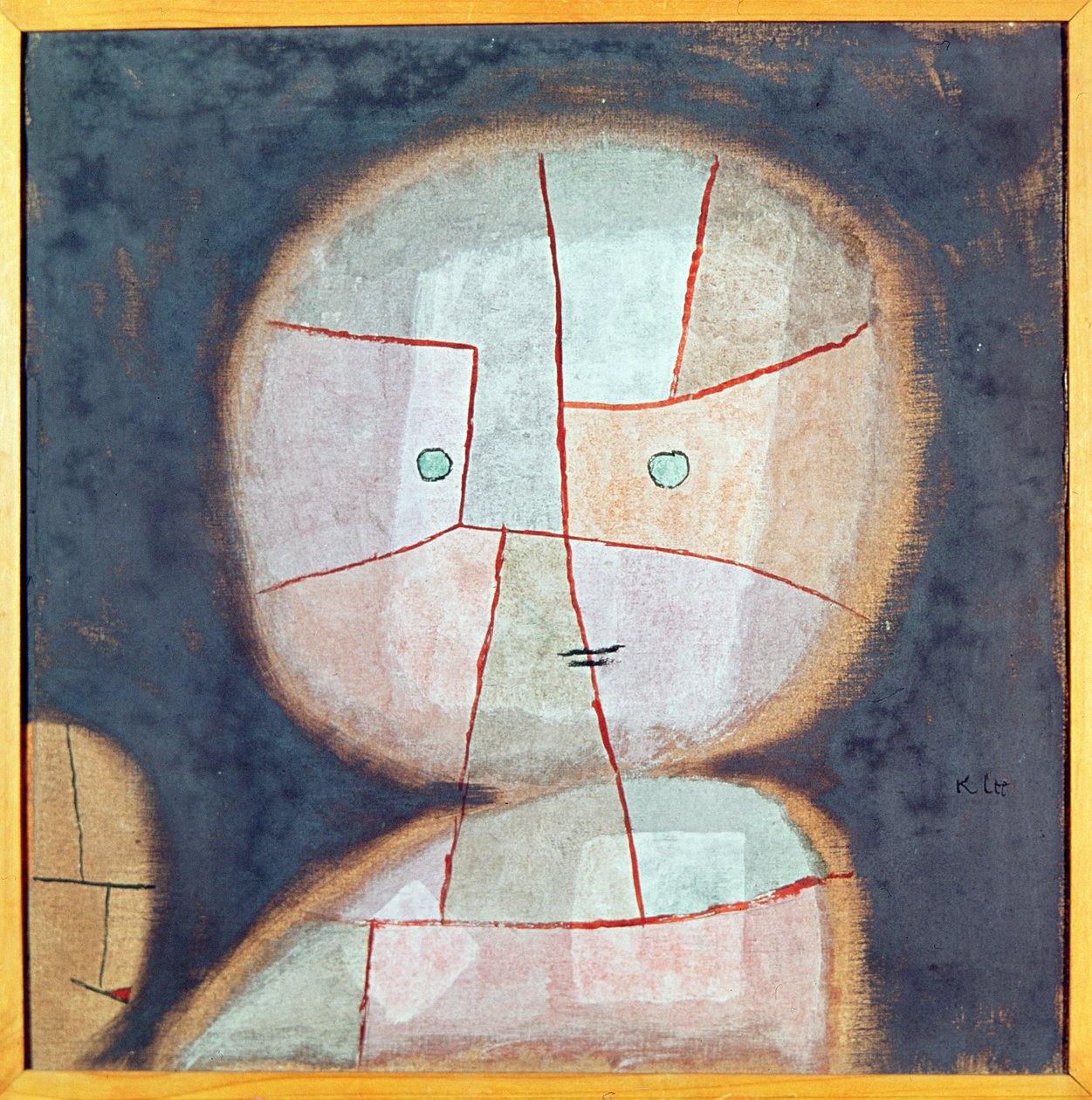 Byste av et barn av Paul Klee