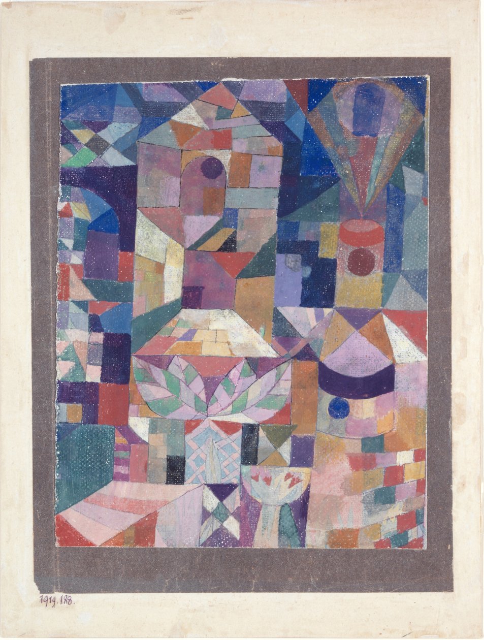 Slottshagen, 1919. av Paul Klee