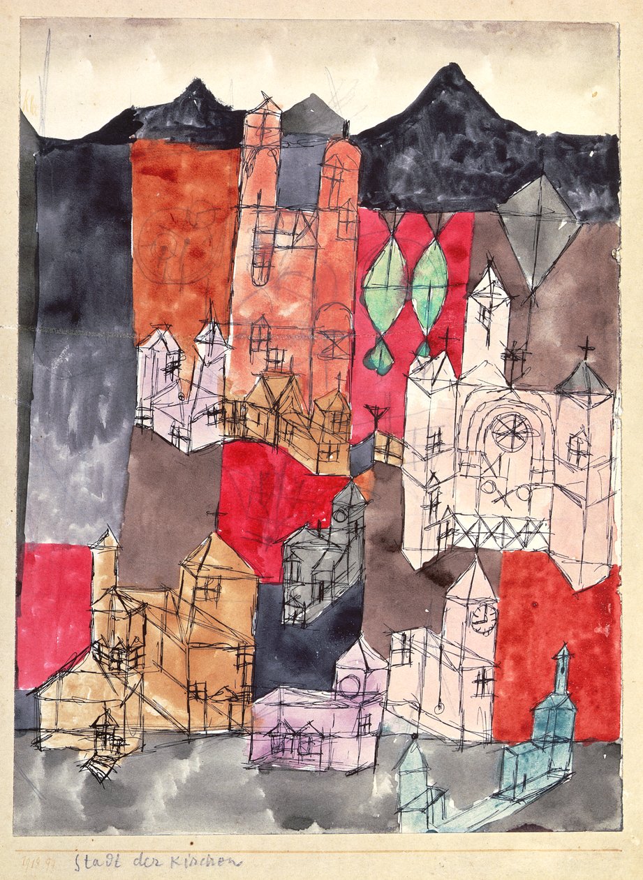 Kirkenes by av Paul Klee