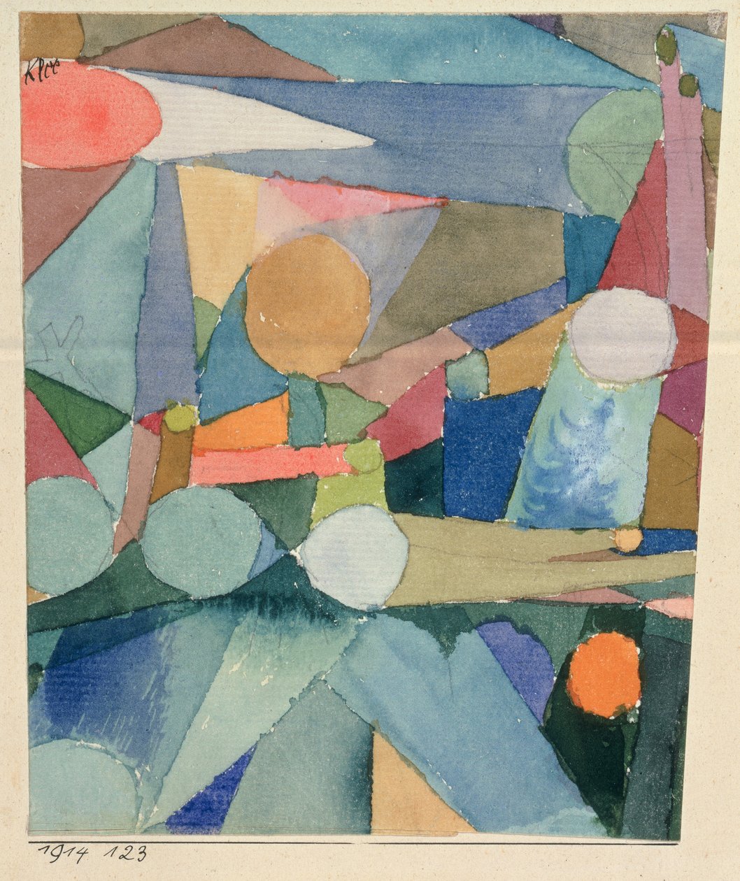 Fargeformer av Paul Klee