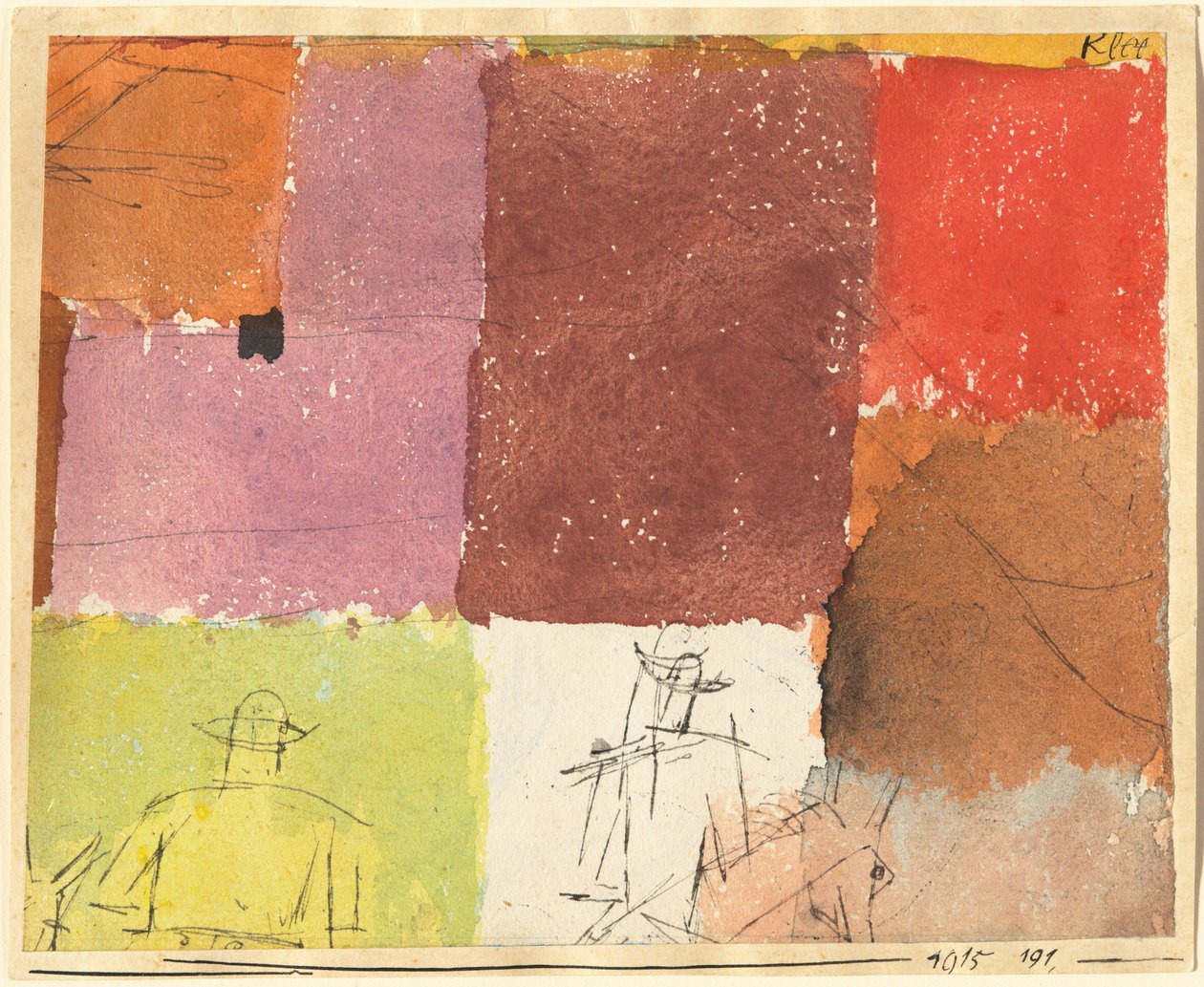 Komposisjon med figurer av Paul Klee