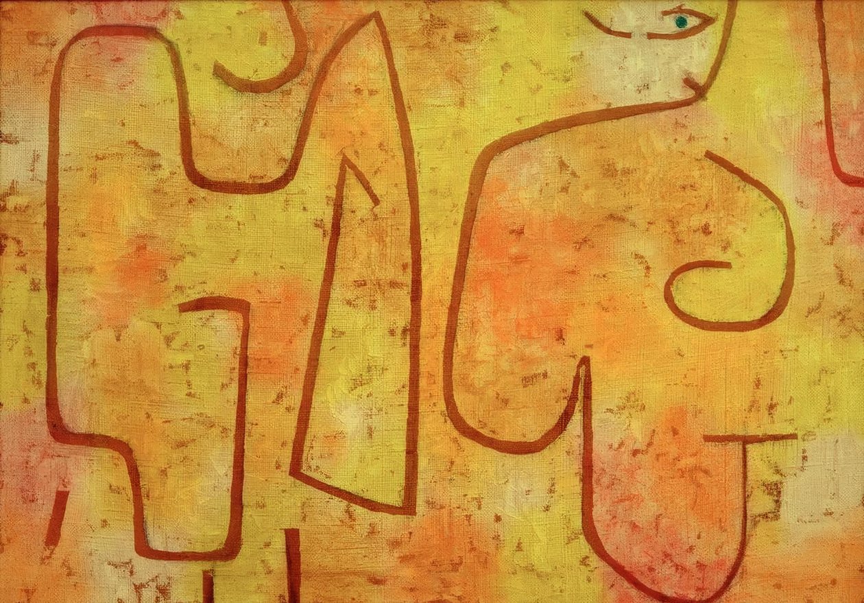Dame og mote av Paul Klee