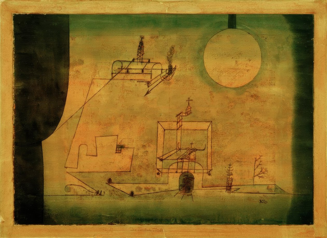 Porten til Hades av Paul Klee