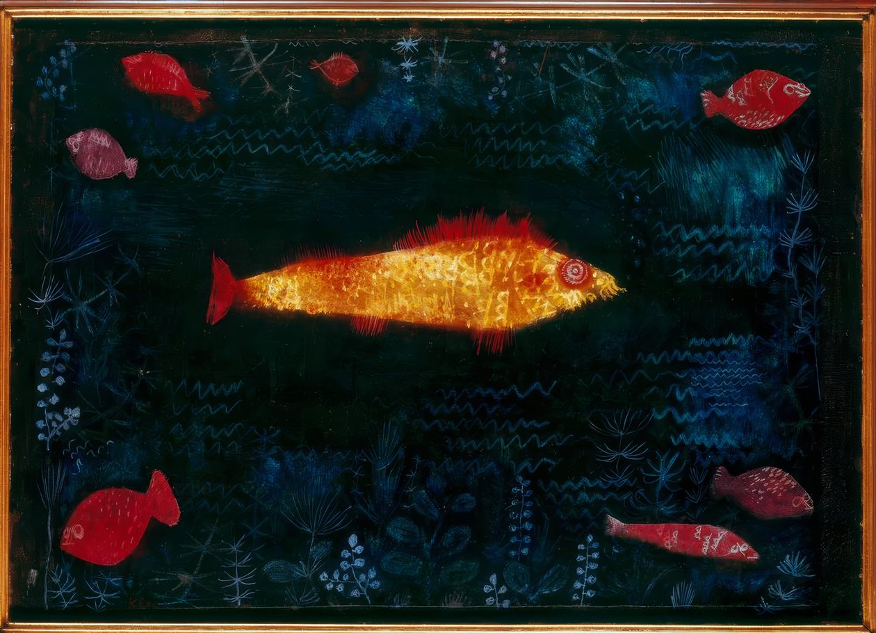 Den gylne fisken av Paul Klee