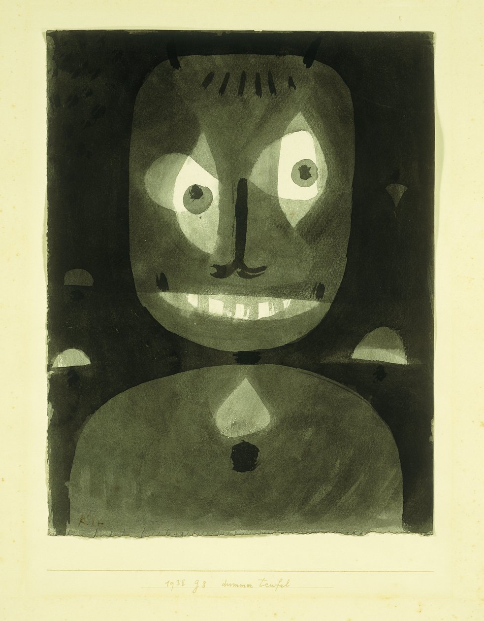 dumme djevelen av Paul Klee