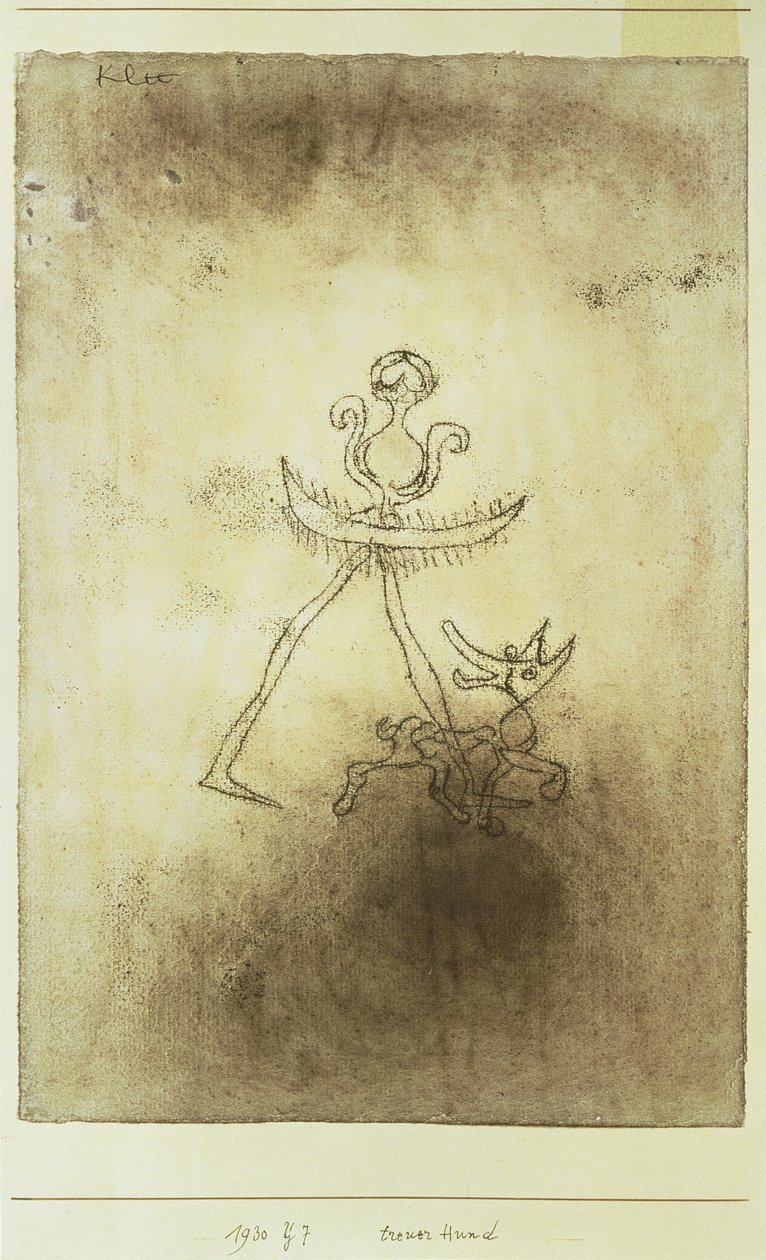 Trofast hund av Paul Klee