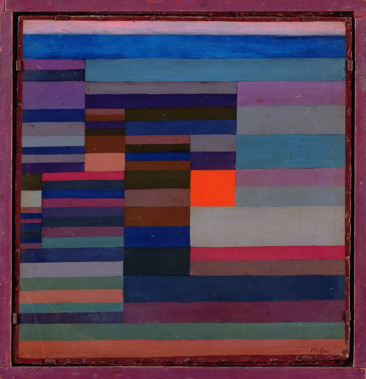 Brann om kvelden av Paul Klee