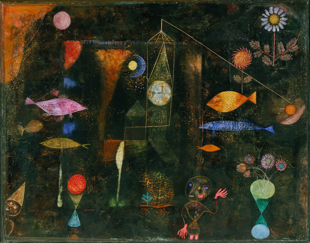 Fish Magic av Paul Klee