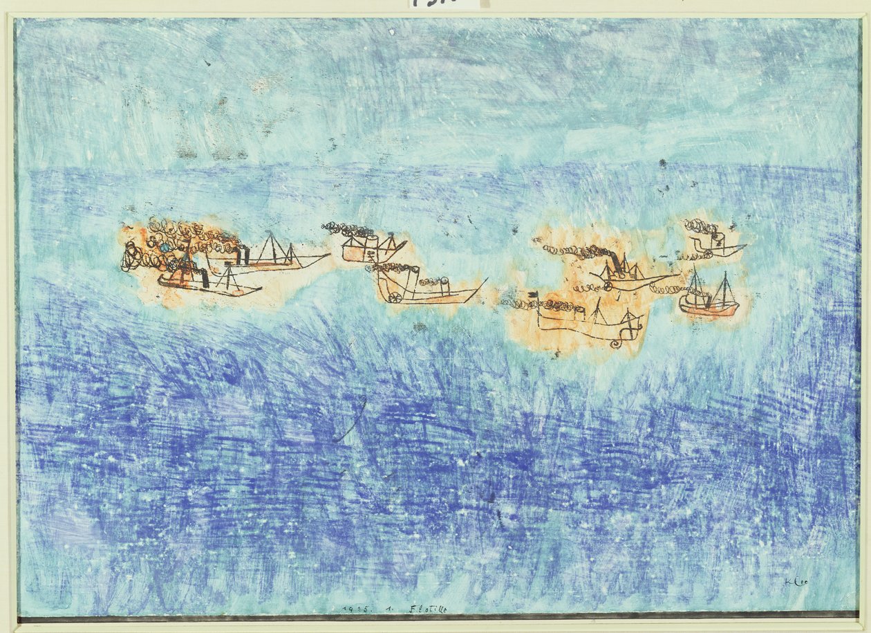 Flotilje av Paul Klee