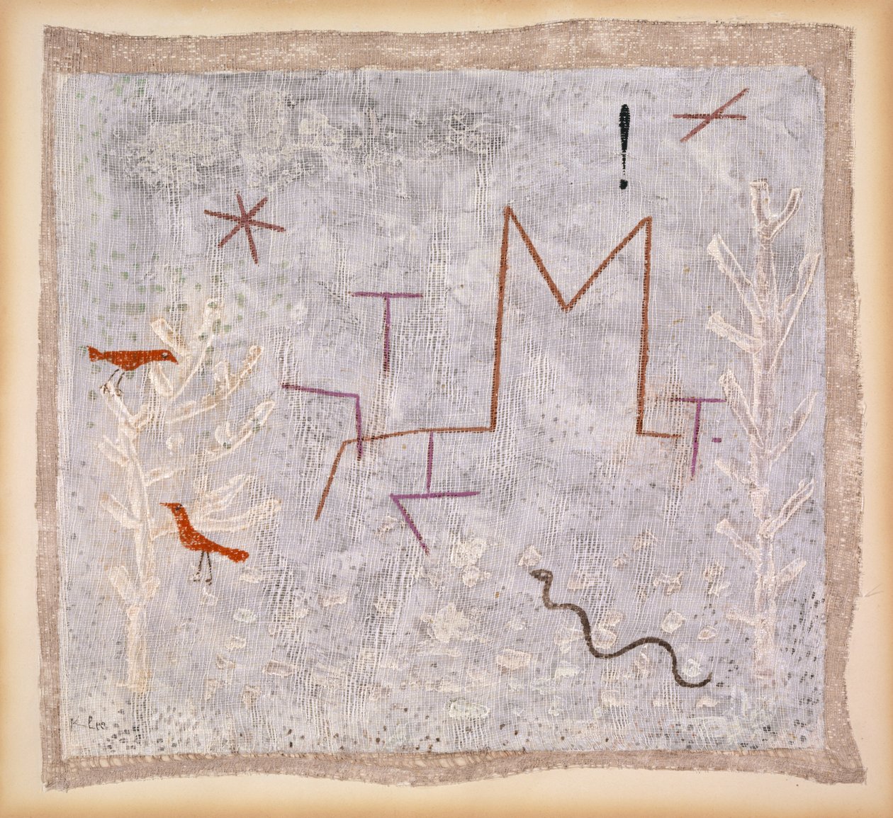 Hageport K av Paul Klee