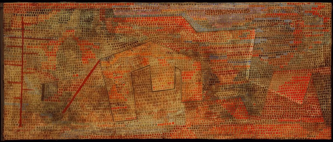 Dempede vanskeligheter av Paul Klee