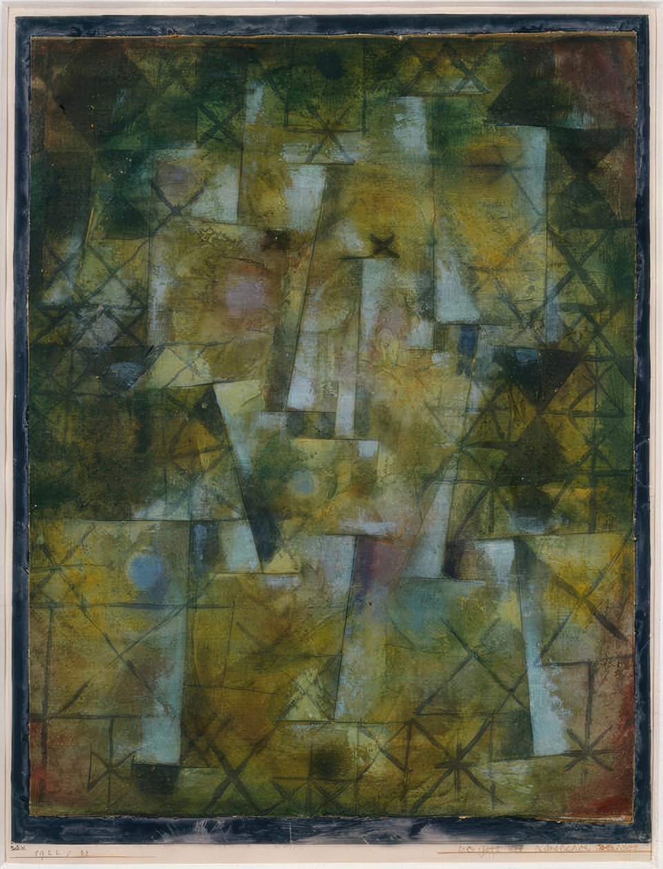 Gud av den nordlige skogen av Paul Klee