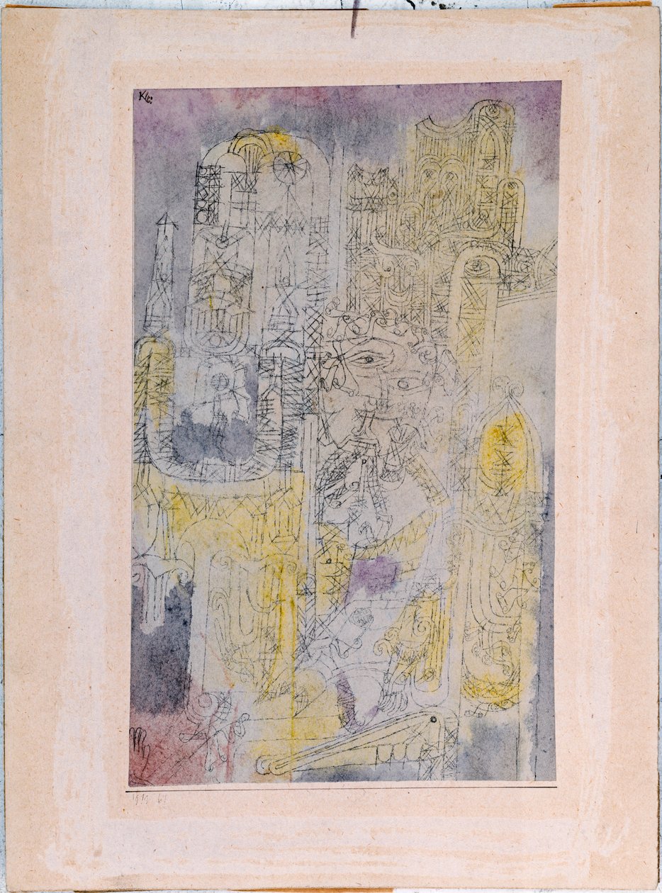 Gotisk rokokko av Paul Klee
