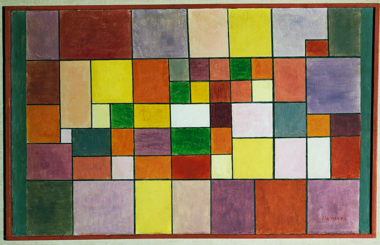 Harmoni av nordisk flora av Paul Klee