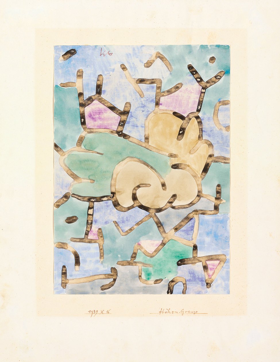 høy grense av Paul Klee