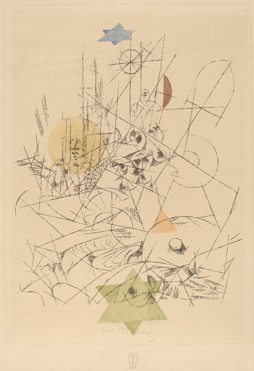 Håp og ødeleggelse av Paul Klee