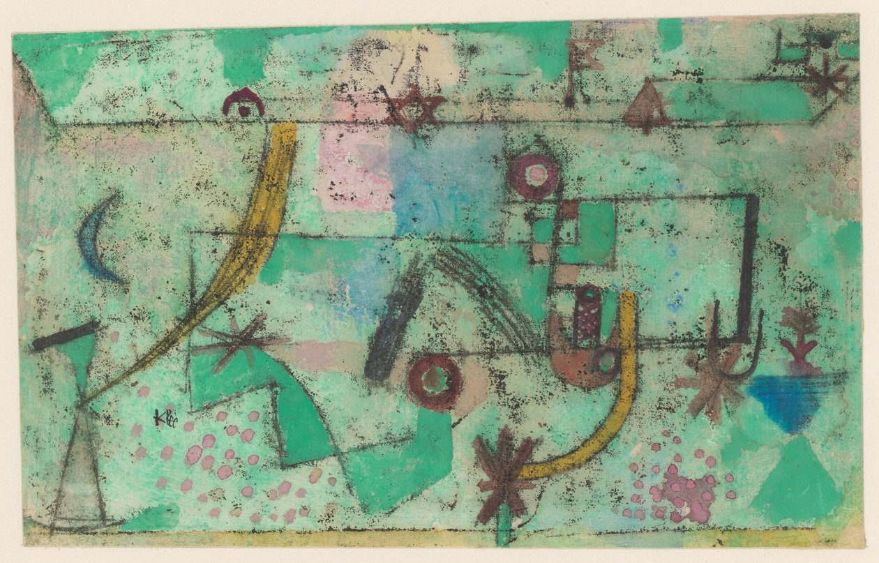 I stil med Bach av Paul Klee