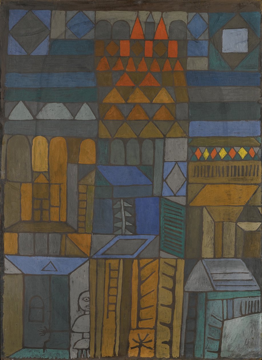 Incipient Coolness, 1937 av Paul Klee