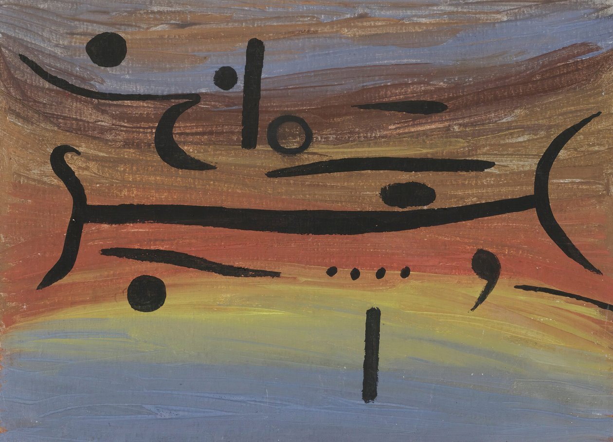 Instrumenter, 1938. av Paul Klee