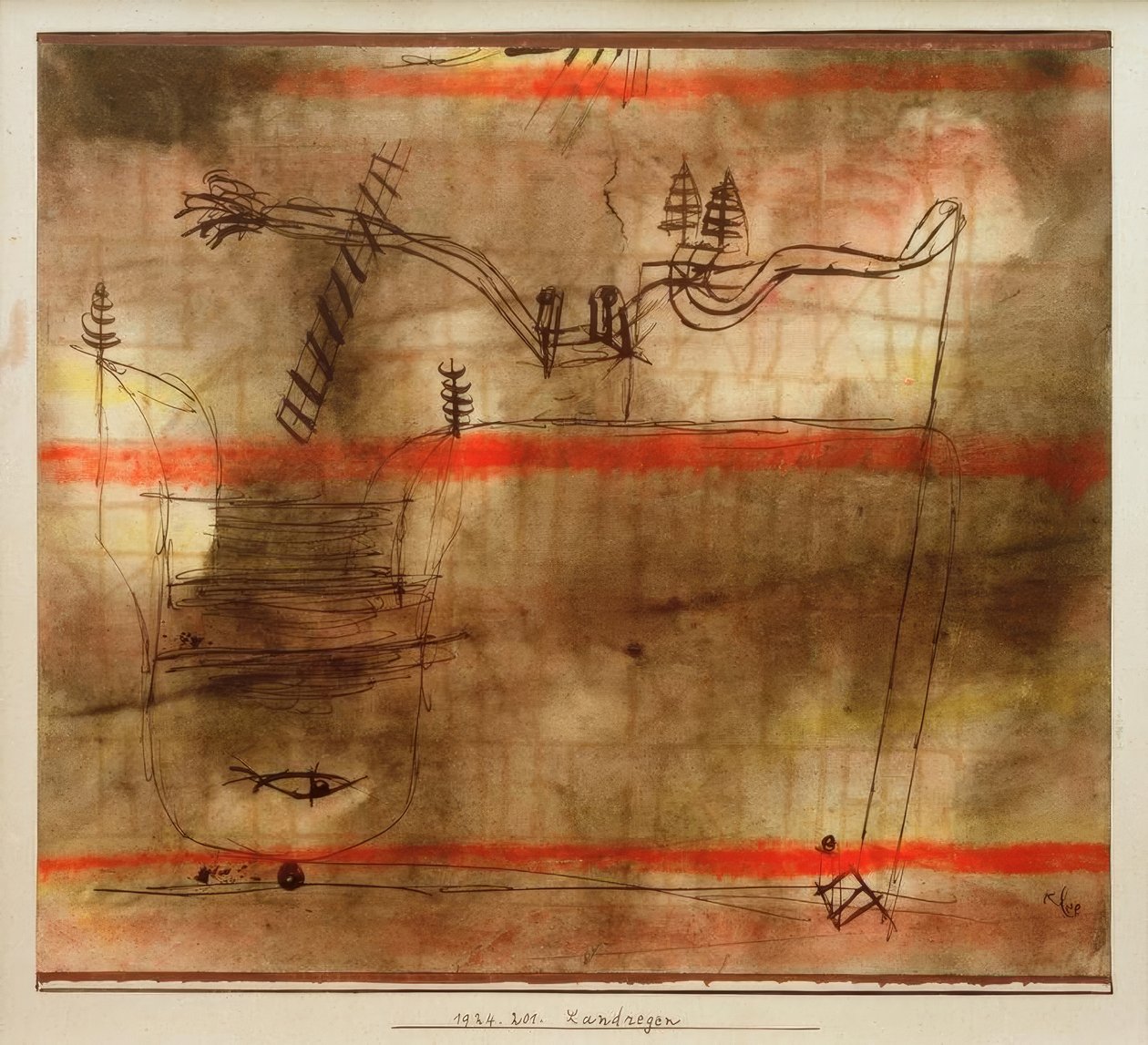 Landregen av Paul Klee