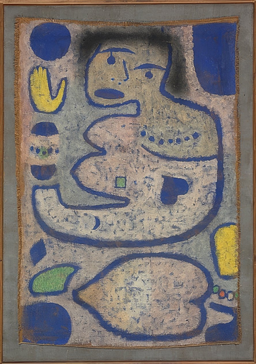 Kjærlighetssang på nymåne. 1939 av Paul Klee