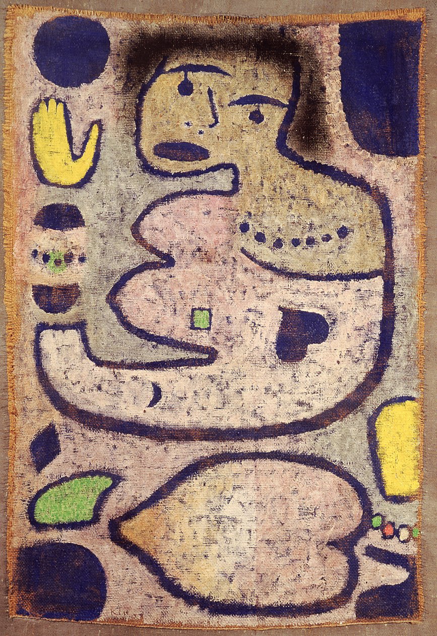 Kjærlighetssang av New Moon av Paul Klee