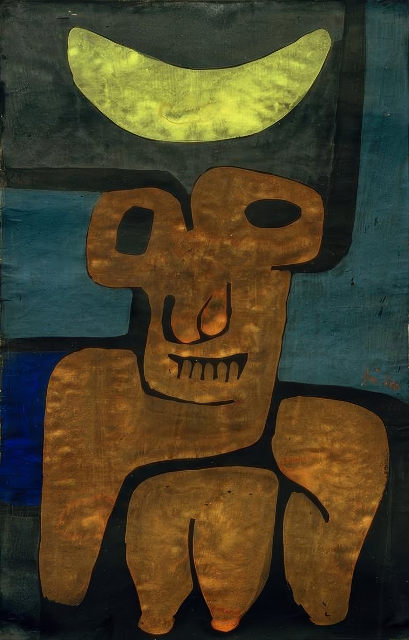 Barbaren Luna av Paul Klee