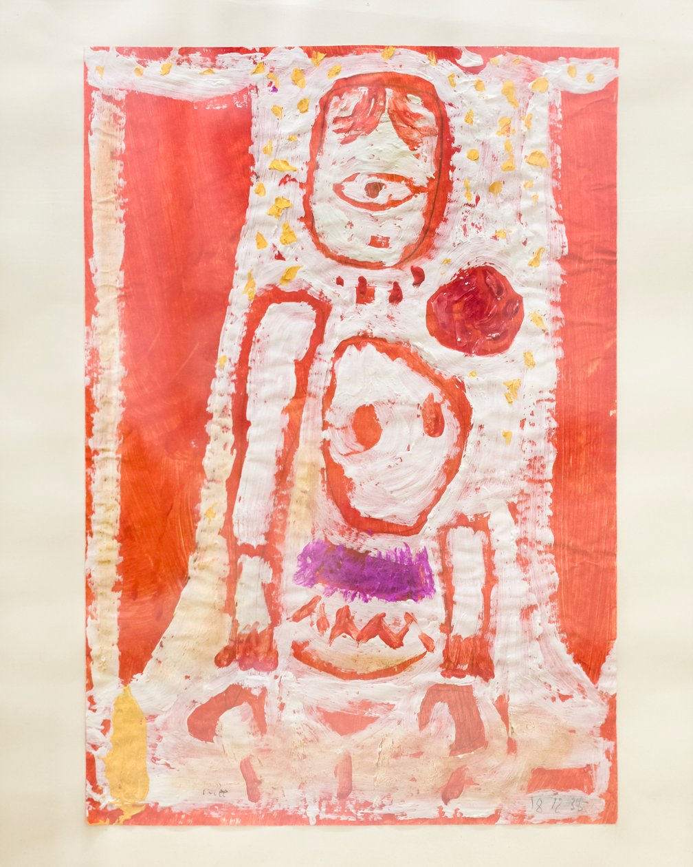 jente med brosje av Paul Klee