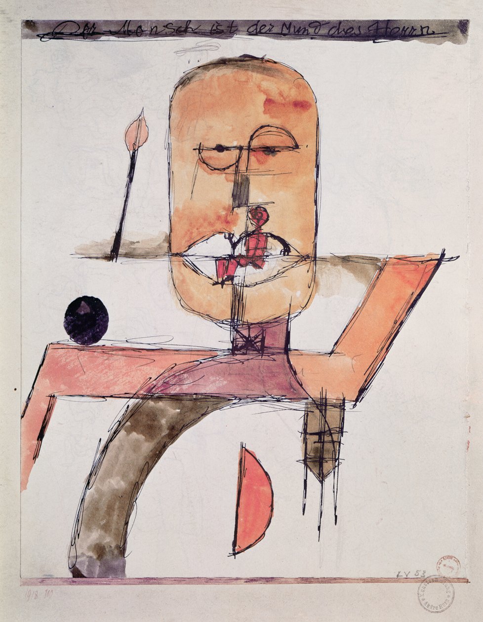 Mennesket er Herrens munn av Paul Klee