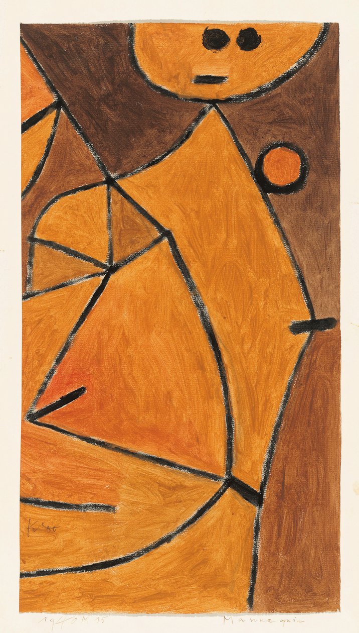 Mannequin, 1940. av Paul Klee