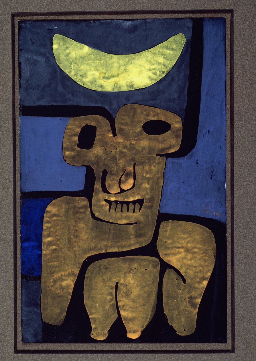 Barbarians måne av Paul Klee