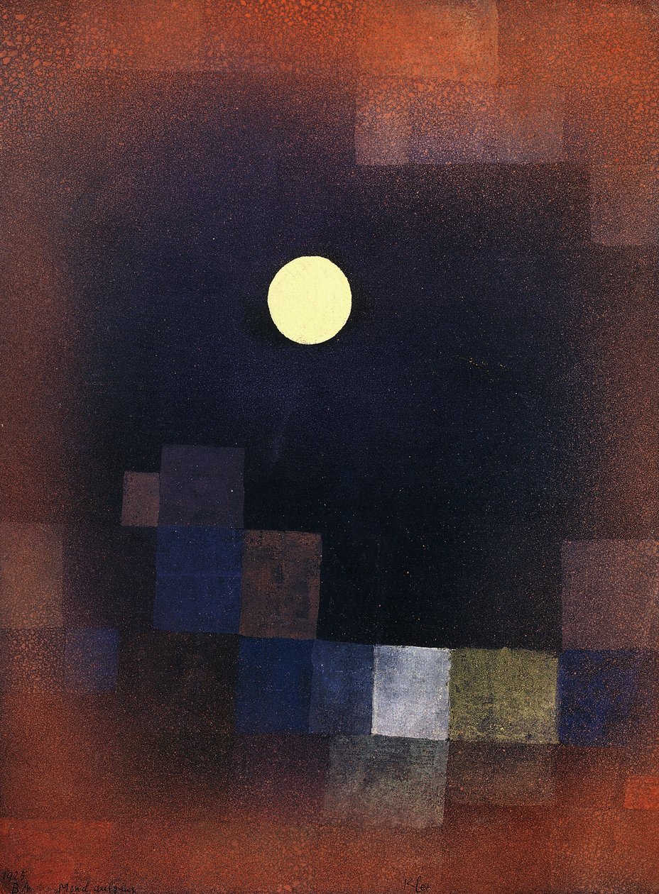 Måneoppgang; Mondaufgang av Paul Klee