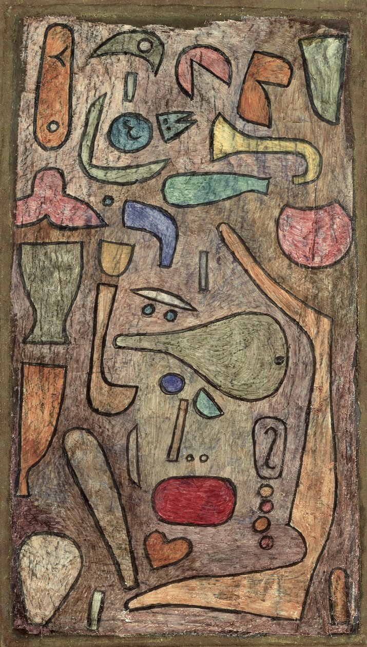 Broket medley av Paul Klee