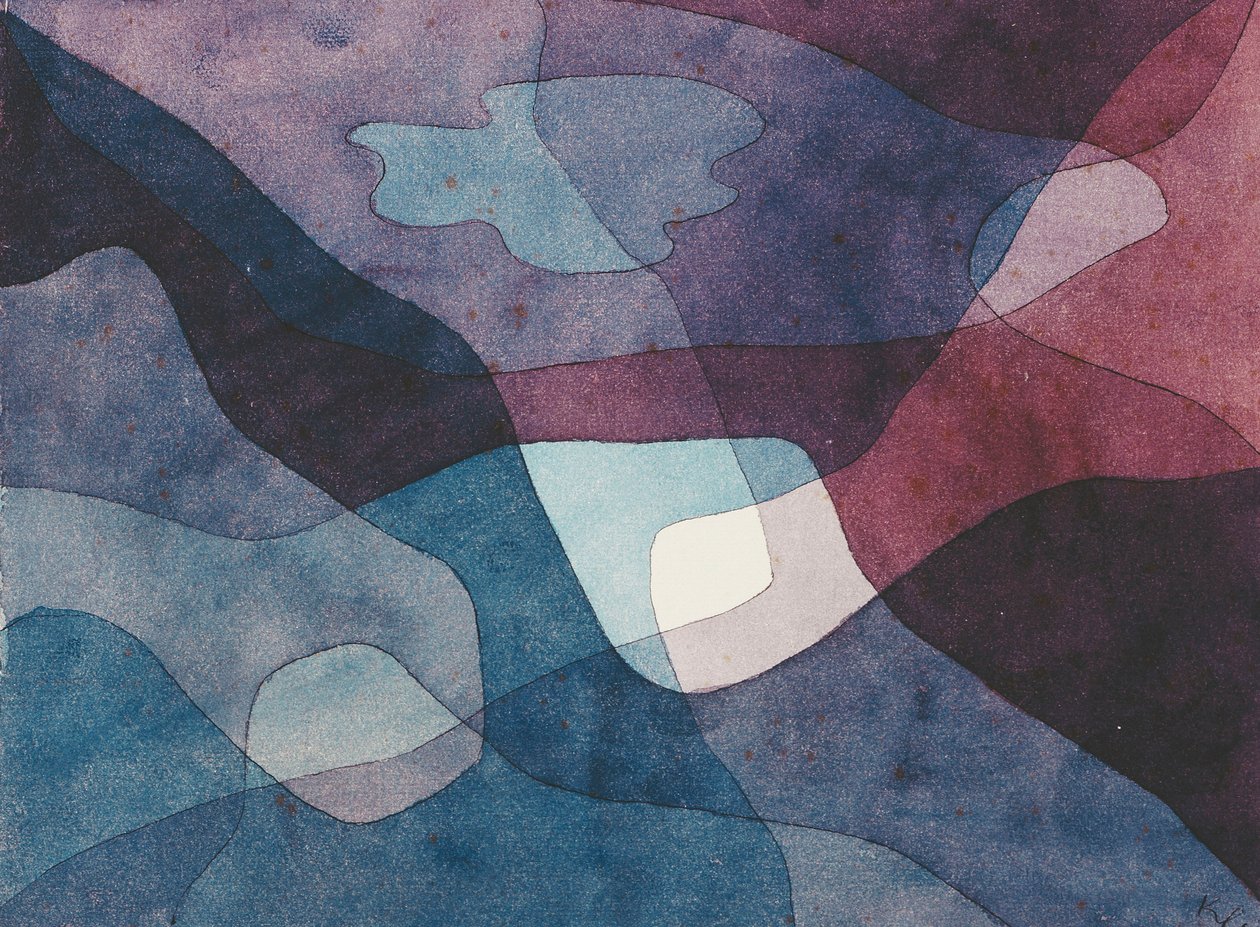 Fjell og syntetisk luft; Fjell- og luftsyntetisk av Paul Klee