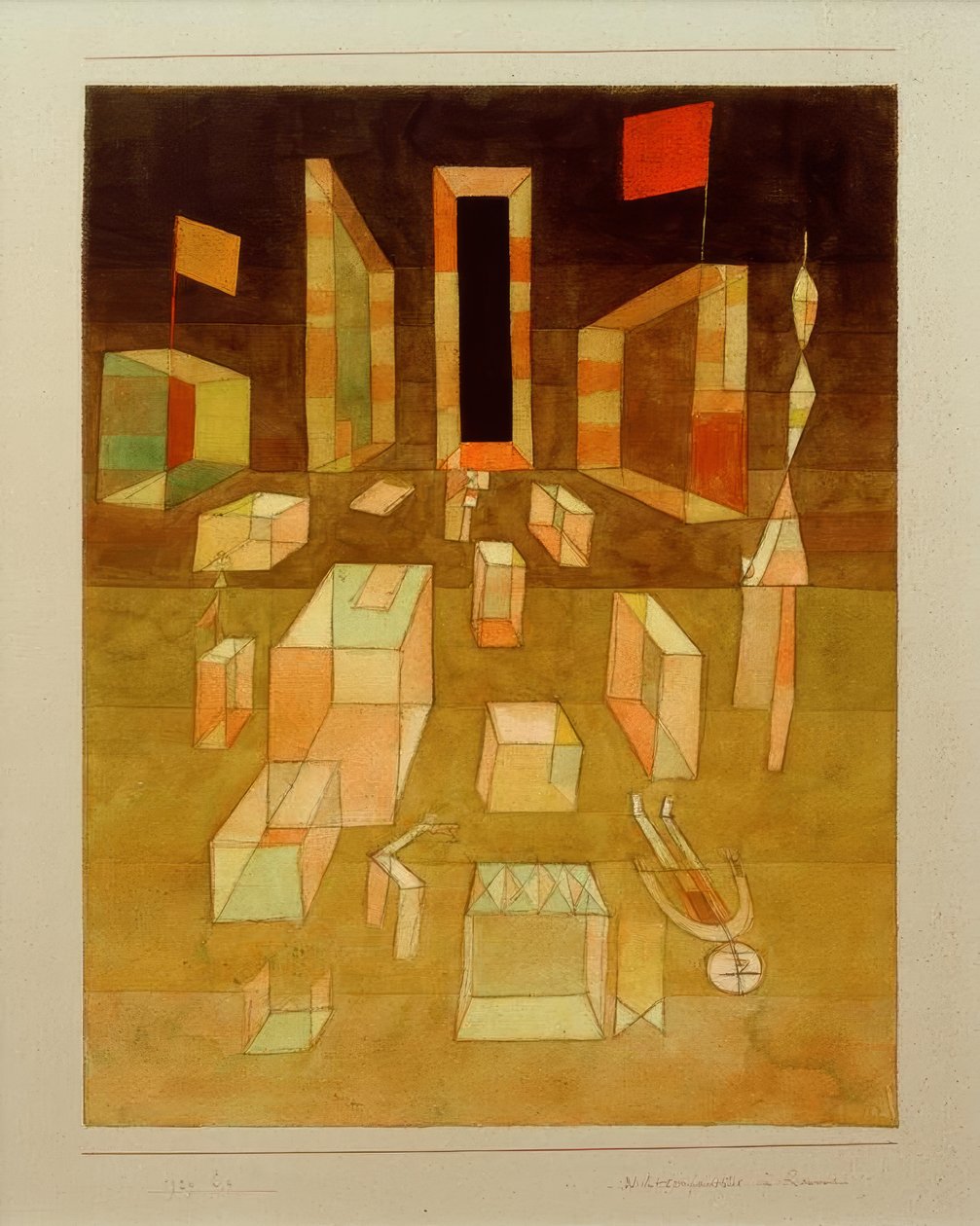 Ukomponert i verdensrommet av Paul Klee