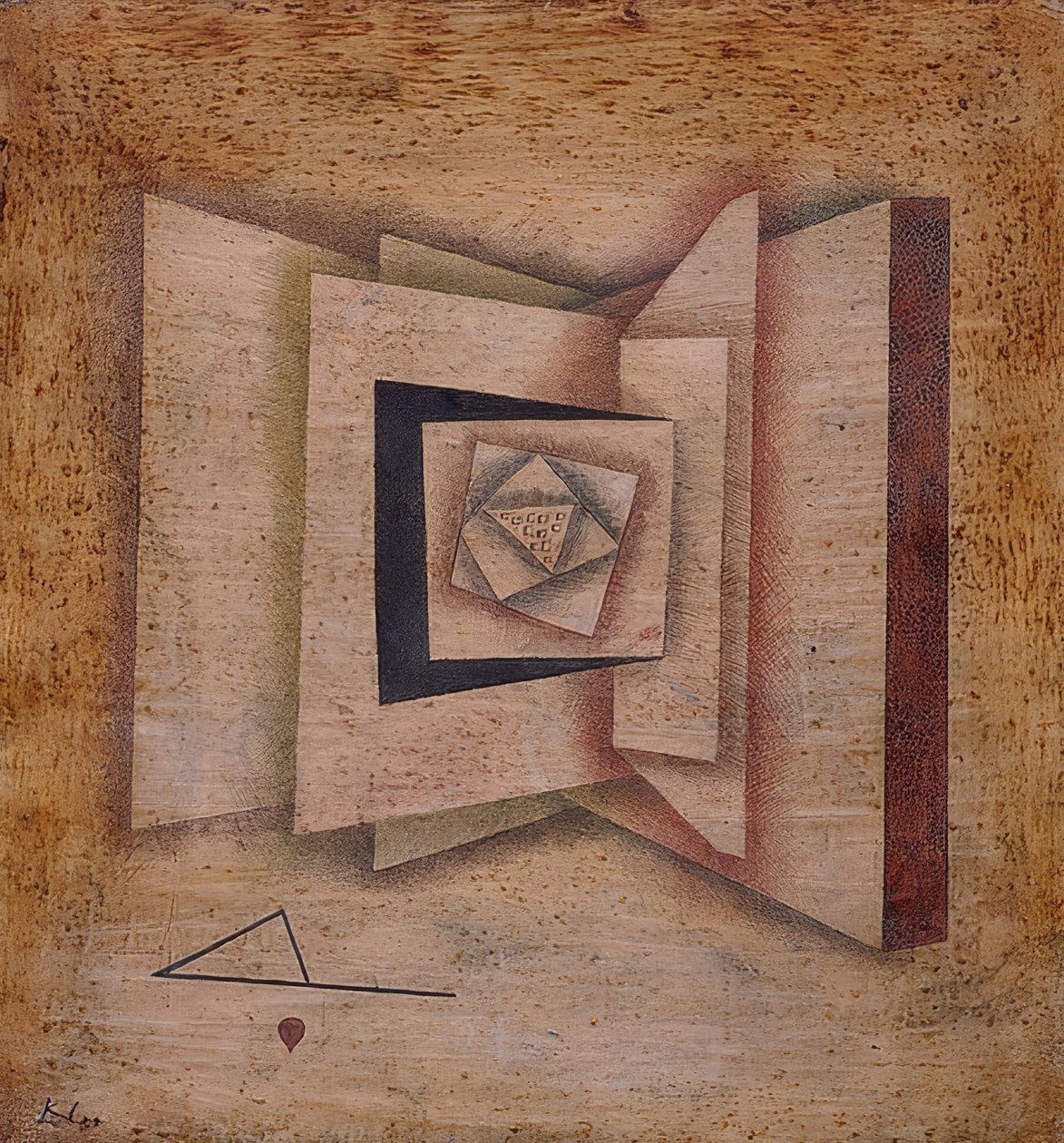 Åpen bok. 1930 av Paul Klee