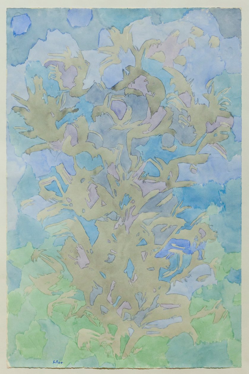 Oliventre (Ölbaum) av Paul Klee