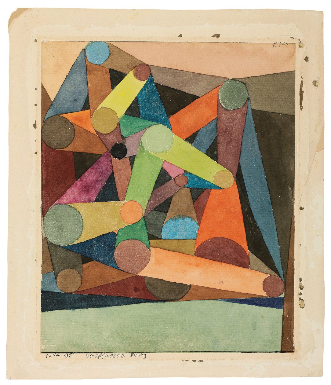 Åpent fjell av Paul Klee