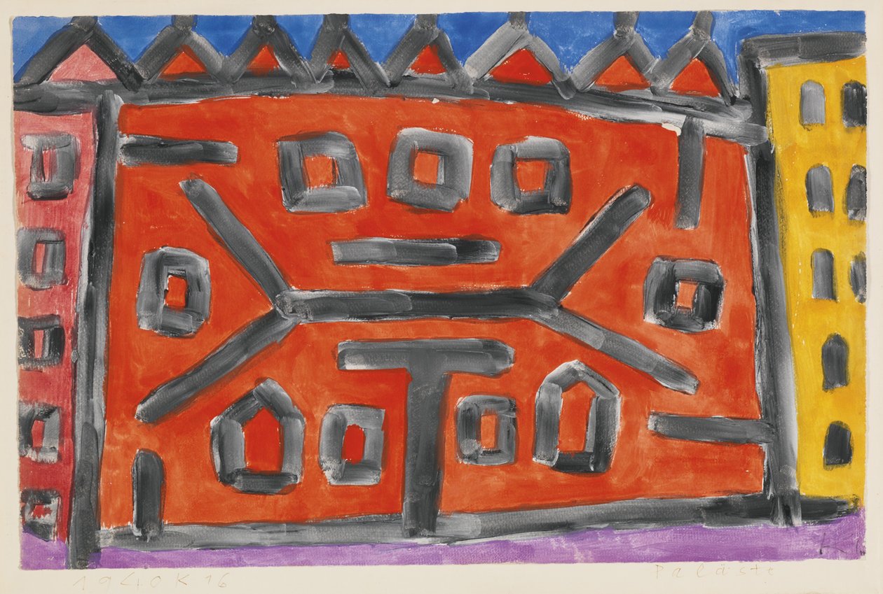 Palaces Palaces, 1940 av Paul Klee