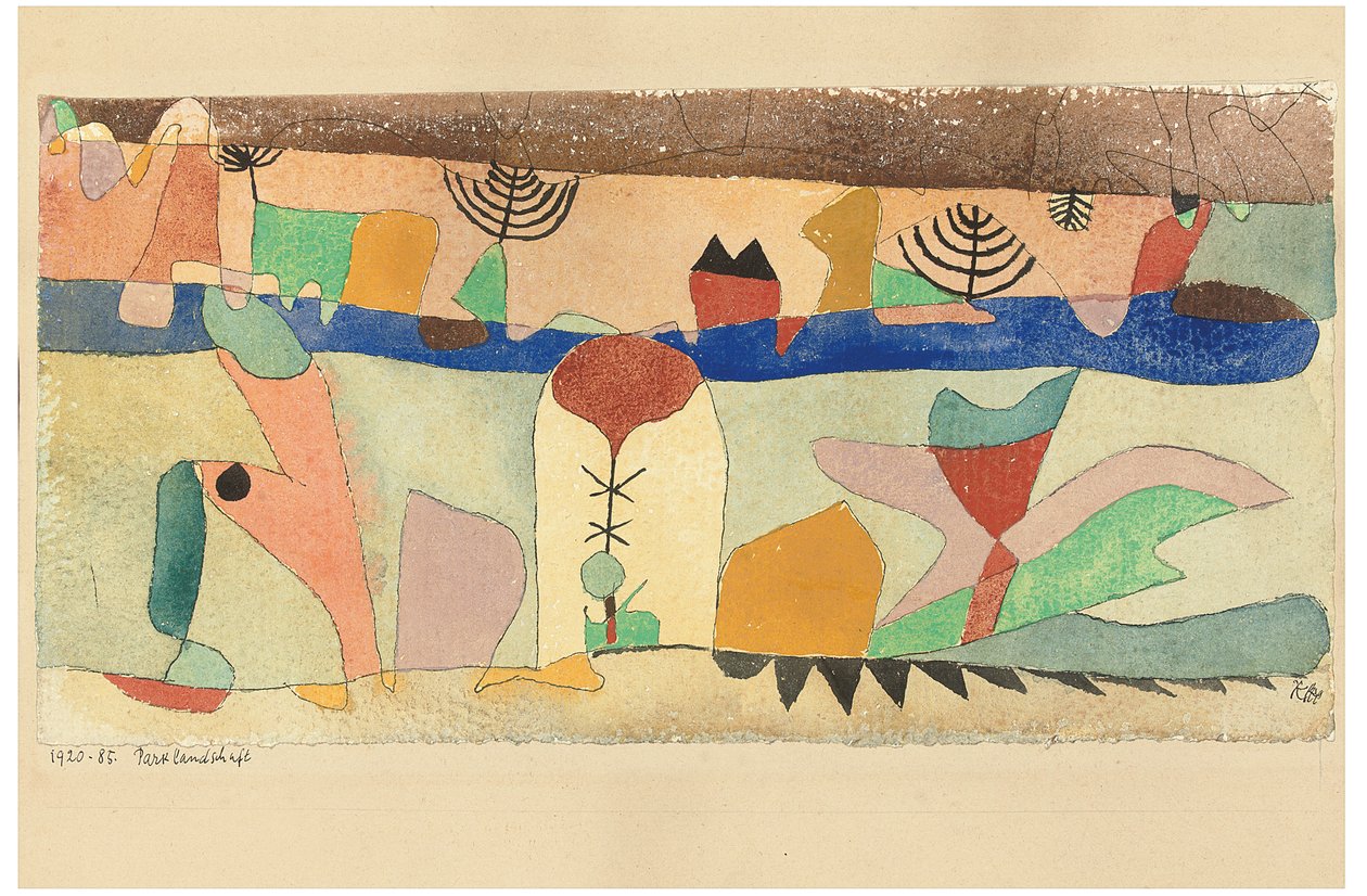 Parklandskap av Paul Klee
