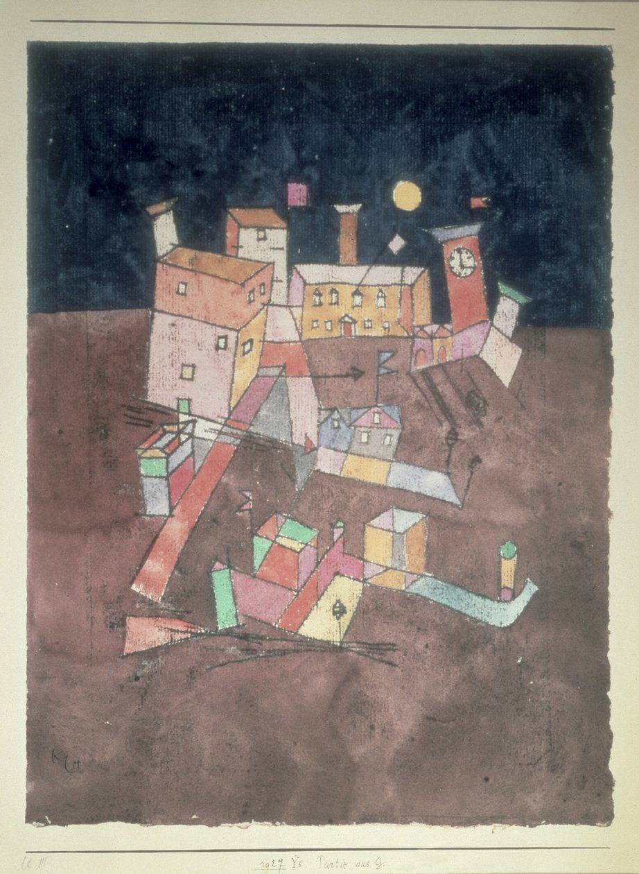 En del av G av Paul Klee