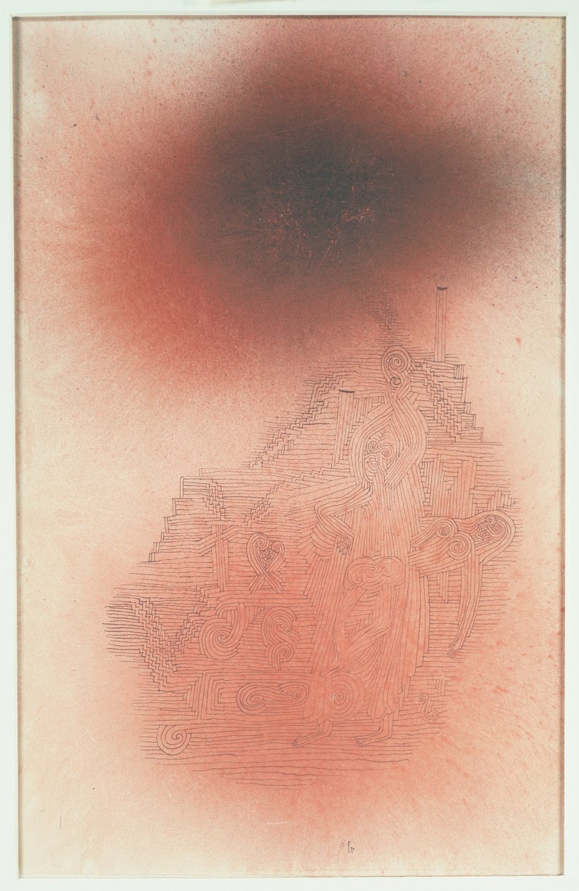 Preludium til Golgata av Paul Klee