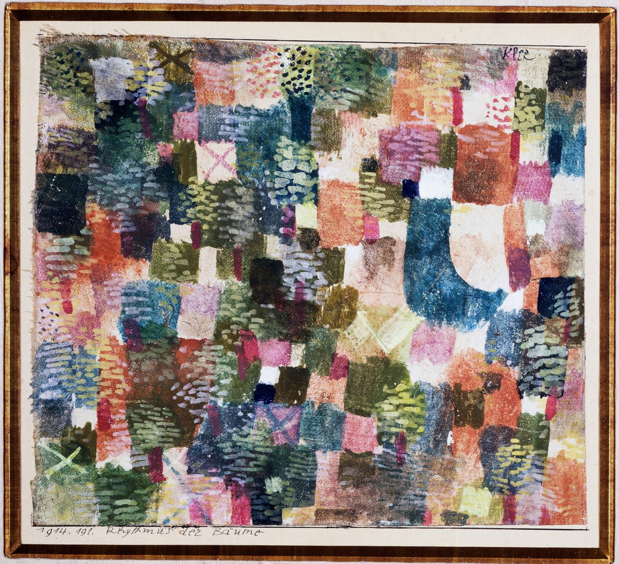 rytmen til trærne av Paul Klee