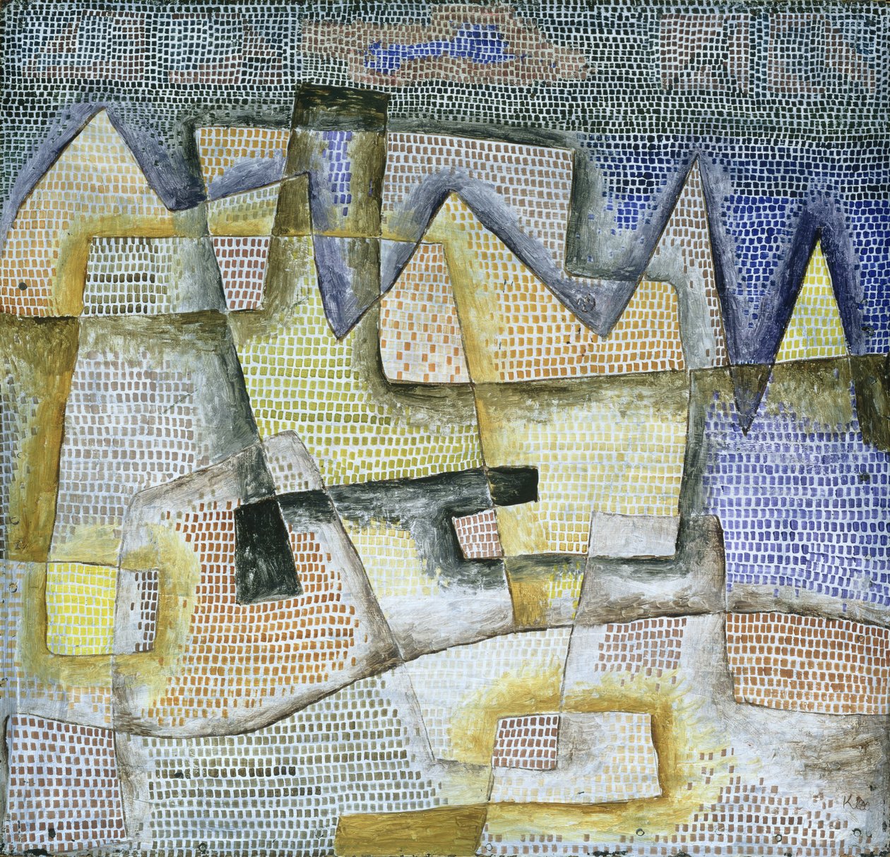 Steinete kyst av Paul Klee