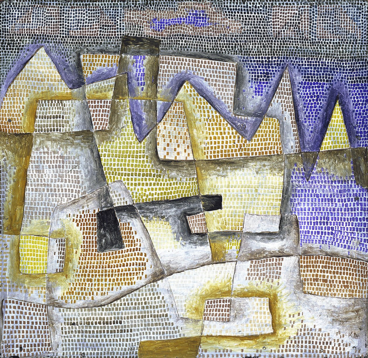 Steinete kyst av Paul Klee