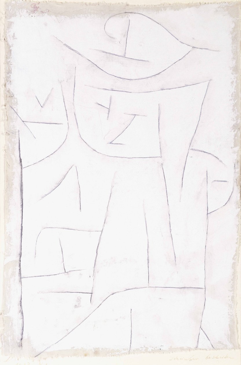Tilsynelatende beskjedent; Tilsynelatende beskjeden av Paul Klee